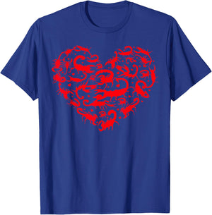 Scorpion Lover Funny Love Heart Scorpion Valentine's Day T-Shirt - T-Shirt | Royal