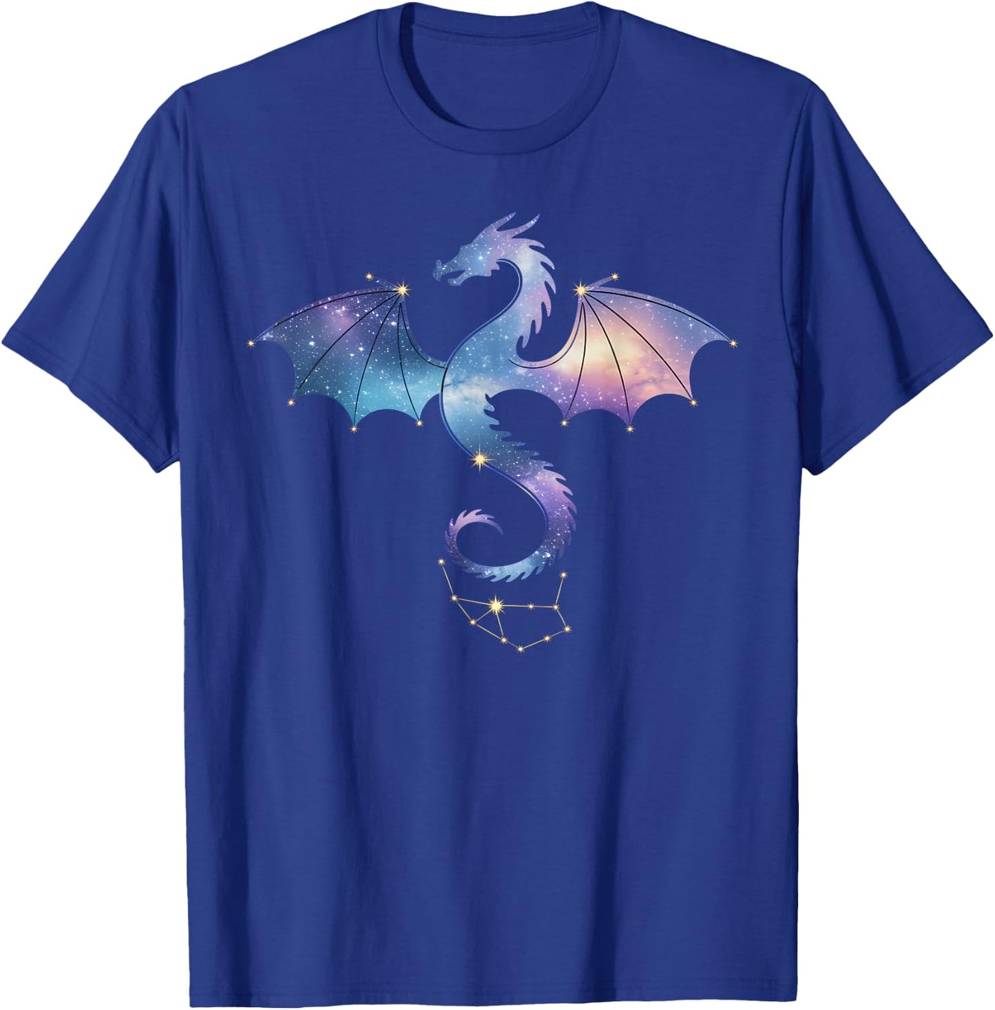 Girl Who Loves Dragons Fantasy T-Shirt - T-Shirt | Royal