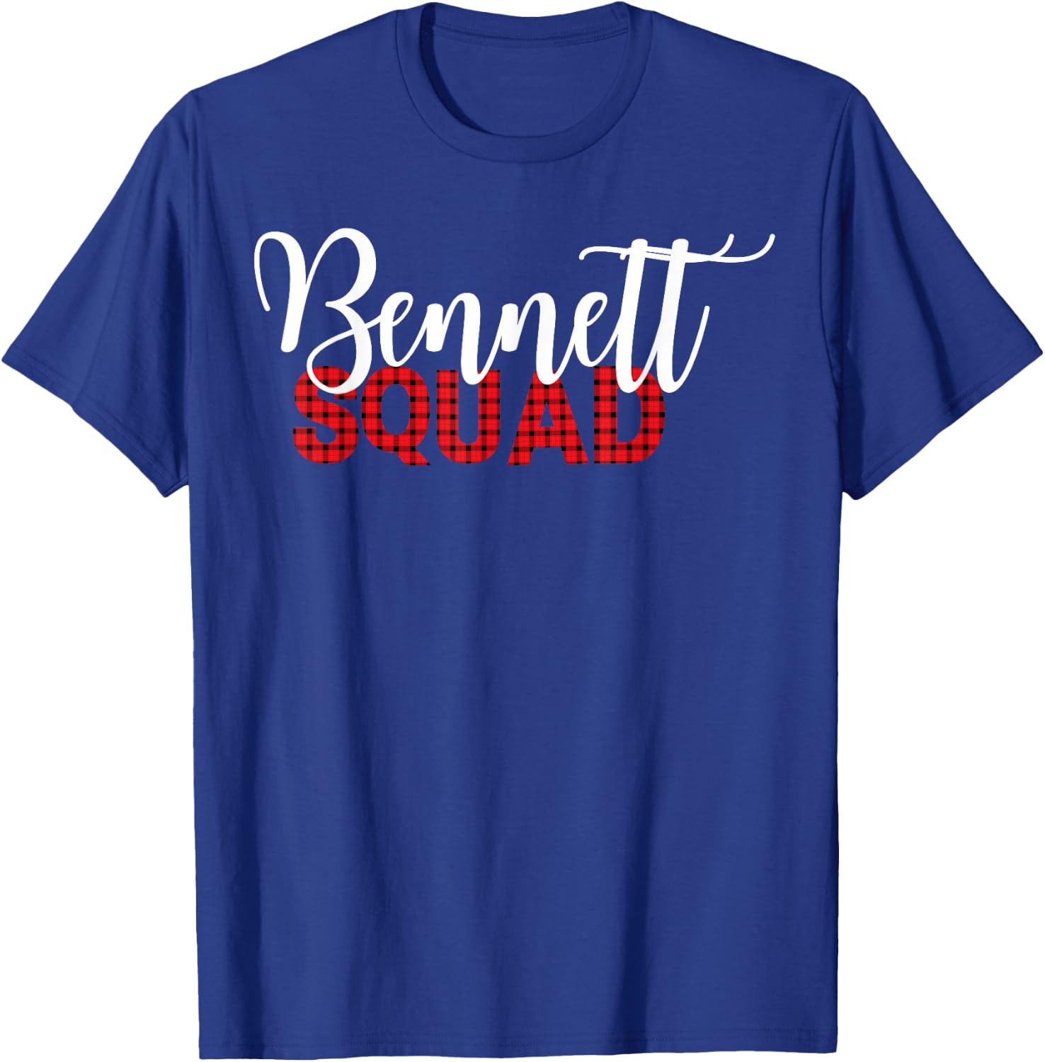 Bennett Family Christmas for Funny Matching Bennett Squad T-Shirt - T-Shirt | Royal