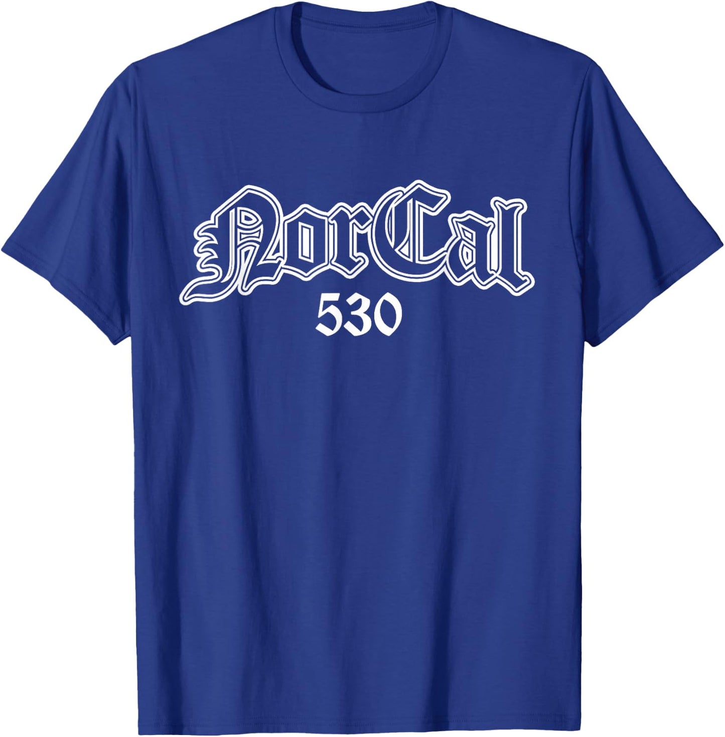 Norcal 530 Northern California T-Shirt - T-Shirt | Royal