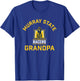 Murray State University Racers Arched Grandpa T-Shirt - T-Shirt | Royal
