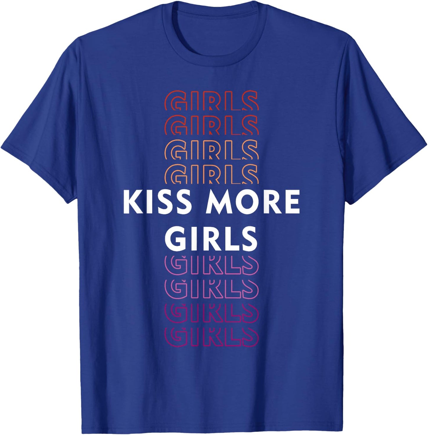 Playful Lesbian Pride with Bold and Fun Style T-Shirt - T-Shirt | Royal