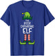 The Beer Drinking Elf Matching Christmas Pajamas Family Dad T-Shirt - T-Shirt | Royal