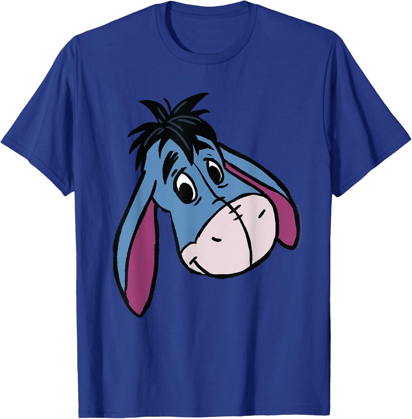 Disney Winnie the Pooh Eeyore Happy Big Face Costume , Black, S T-Shirt - T-Shirt | Royal