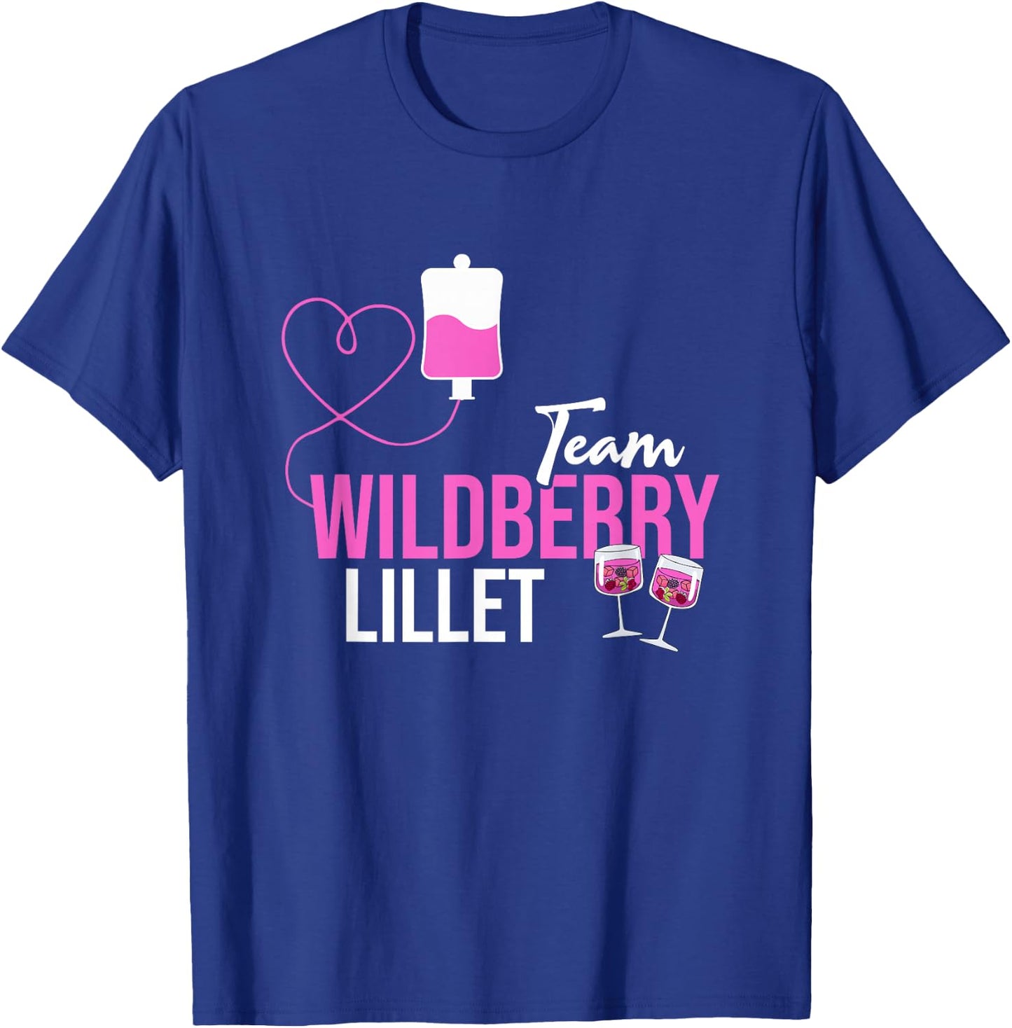 Team Wildberry Lillet Früchte Cocktail Sommer Alkohol T-Shirt - T-Shirt | Royal