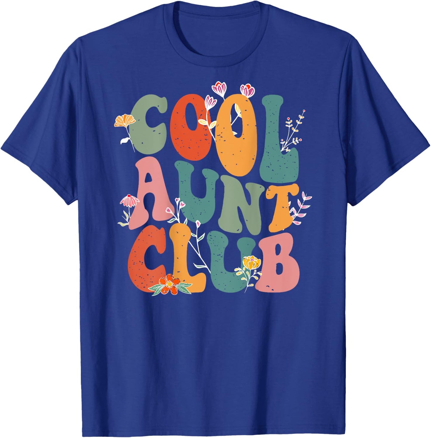 aunties club cool , Black, S T-Shirt - T-Shirt | Royal