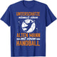 Einen Alten Mann Mit Einem Handball Lustiges Sport T-Shirt - T-Shirt | Royal