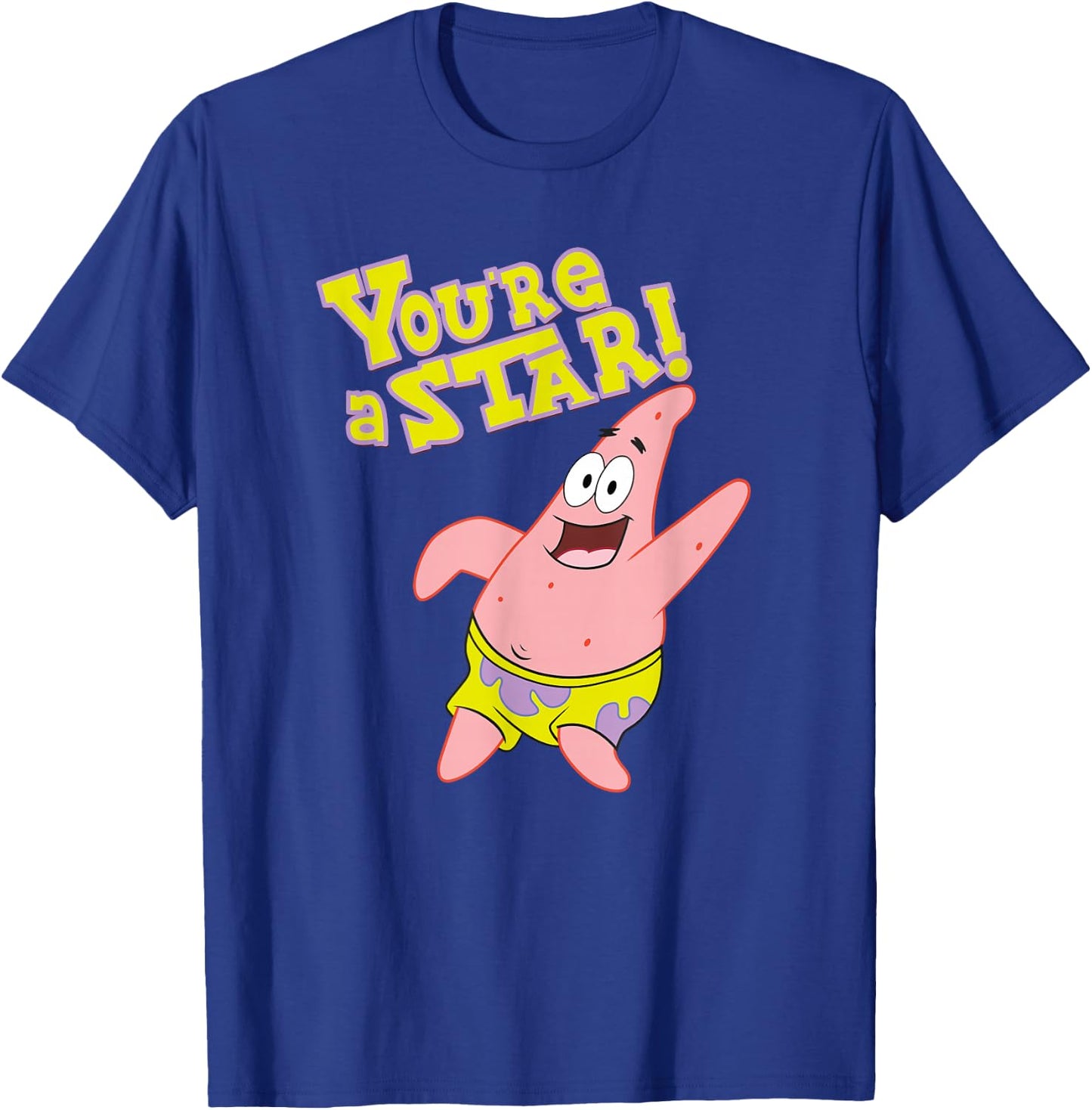 Patrick Star - You're a Star! T-Shirt - T-Shirt | Royal