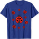 Funny Ladybird Cute Insects Ladybird Beetle , black T-Shirt - T-Shirt | Royal