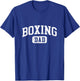 Boxing Dad Funny Lettering Style Fathers Day Daddy T-Shirt - T-Shirt | Royal