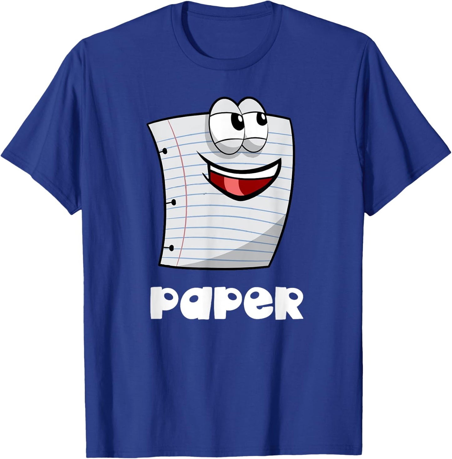Rock Paper Scissors Shirt Group Halloween Costume T-Shirt - T-Shirt | Royal