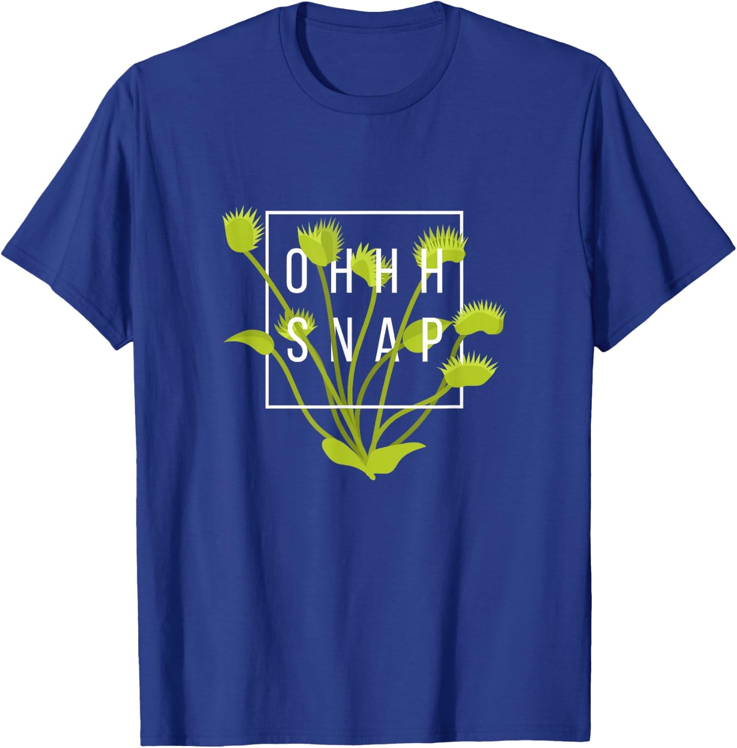 Funny Oh Snap Venus Fly Trap T-Shirt - T-Shirt | Royal