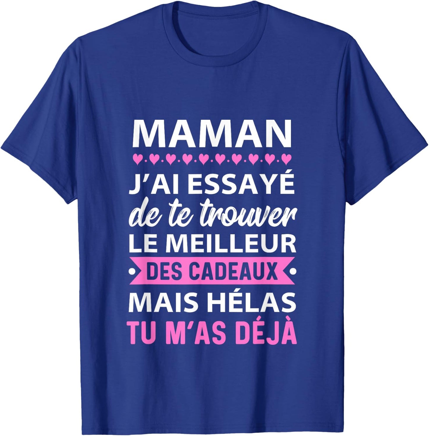 Mom I Tried To Find You Quote Gift Funny Mom , Black, S T-Shirt - T-Shirt | Royal
