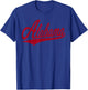 Alabama Varsity Script Vintage Retro Sports Jersey Style T-Shirt - T-Shirt | Royal