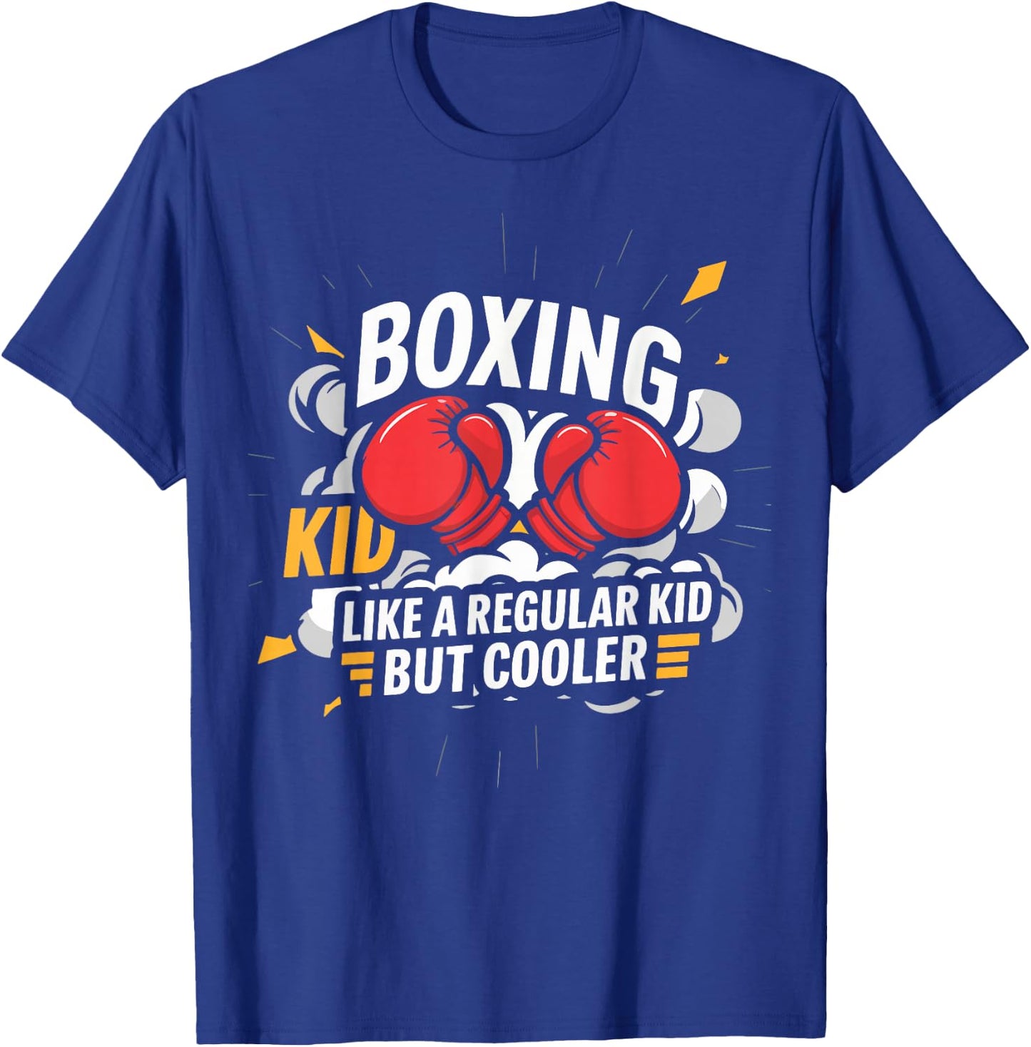 Boxing Boxer MMA Funny Boxing Kid T-Shirt - T-Shirt | Royal