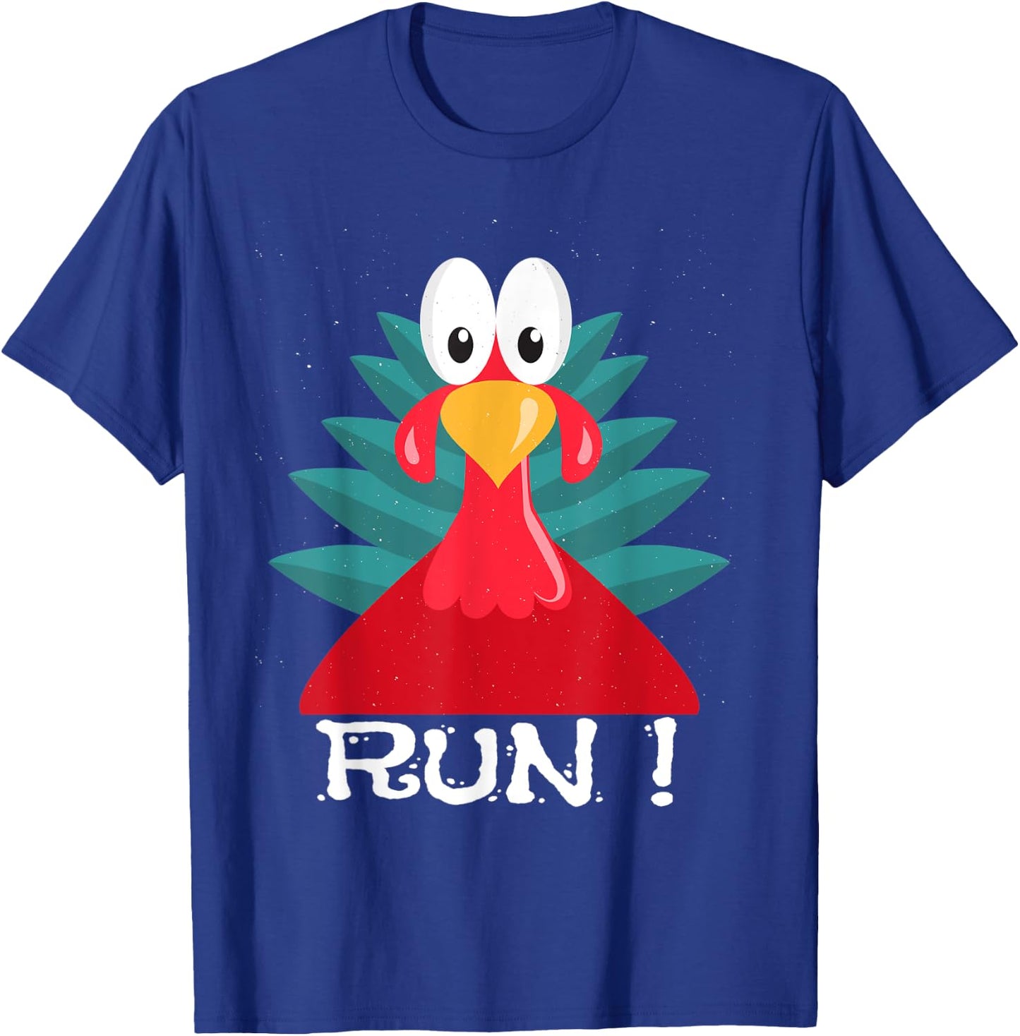turkey adult costume running T shirt T-Shirt - T-Shirt | Royal
