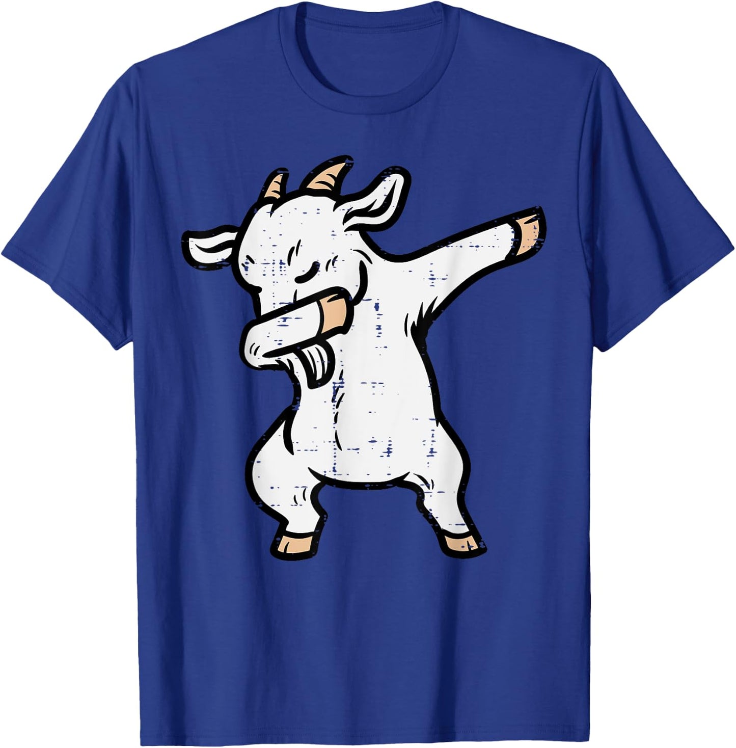 Dabbing Goat Funny Dab Dance Boys Girls Kids Youth Men Women T-Shirt - T-Shirt | Royal