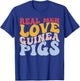 Real Men Love Guinea Pigs Guinea Pig T-Shirt - T-Shirt | Royal