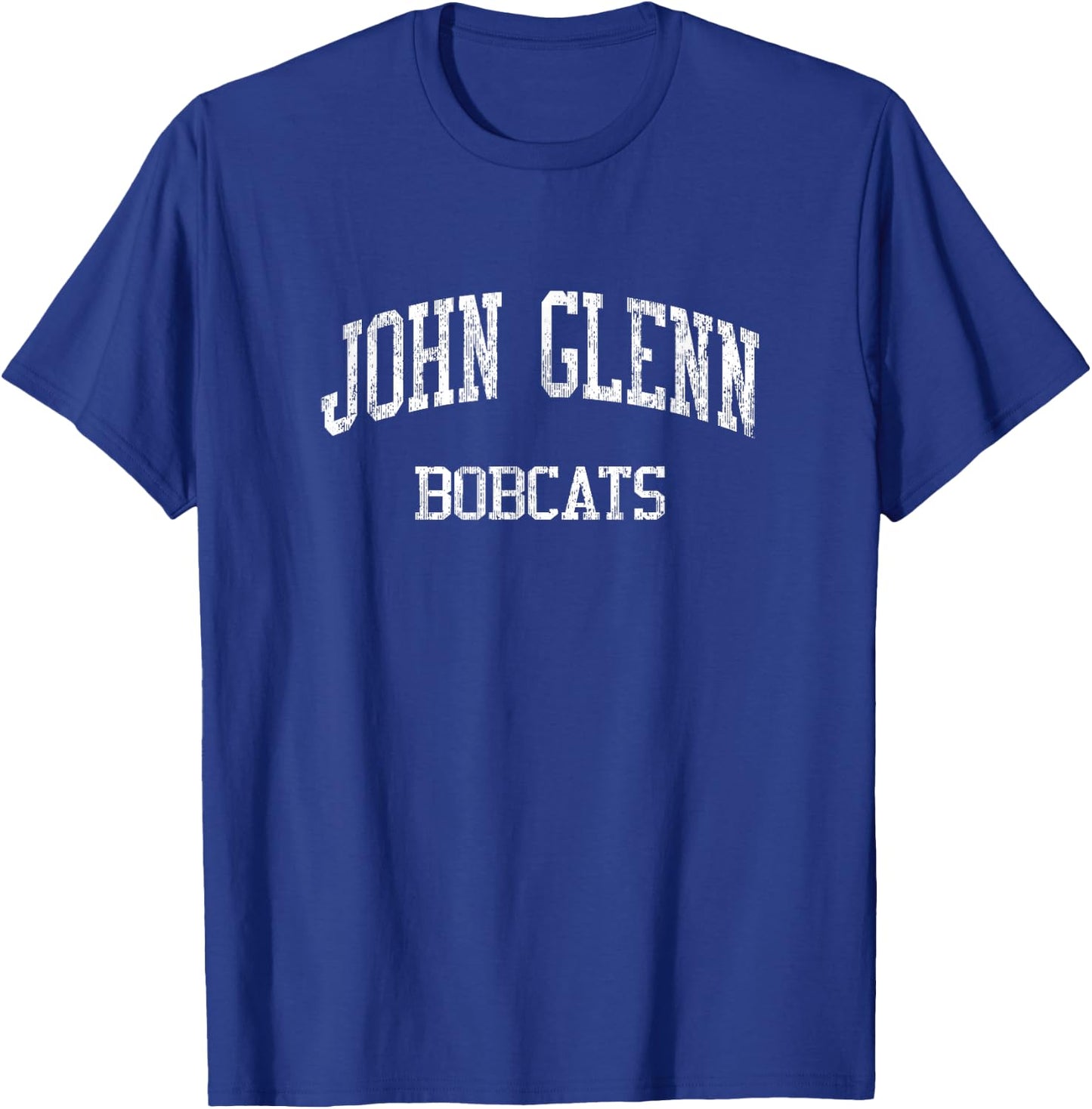 John Glenn High School HS Bay City MI Vintage Sports T-Shirt - T-Shirt | Royal