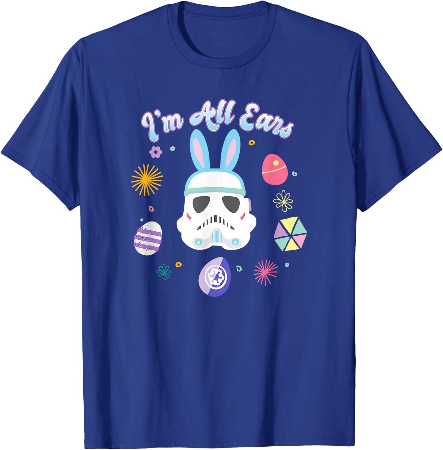 Star Wars Stormtrooper Easter Bunny Ears T-Shirt - T-Shirt | Royal