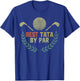 Fathers Day Golf Grandpa, Vintage Best Tata by Par T-Shirt - T-Shirt | Royal