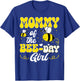 Party Matching Birthday Sweet Mommy Of The Bee Day Girl Hive T-Shirt - T-Shirt | Royal