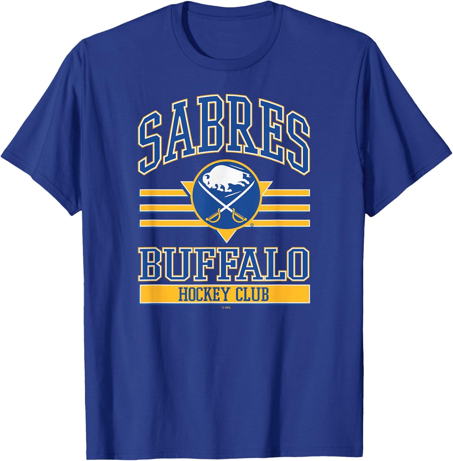 Buffalo Sabres Hockey Club Black Officially Licensed T-Shirt - T-Shirt | Royal