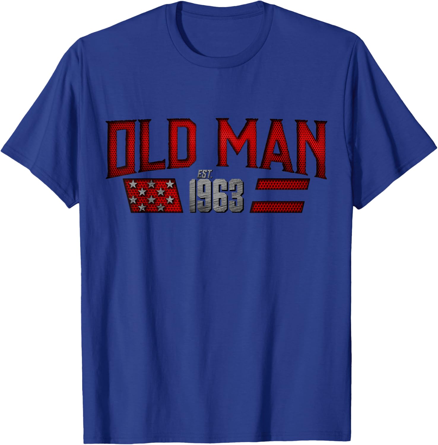 1963 Old Man Red Carbon T-Shirt - T-Shirt | Royal