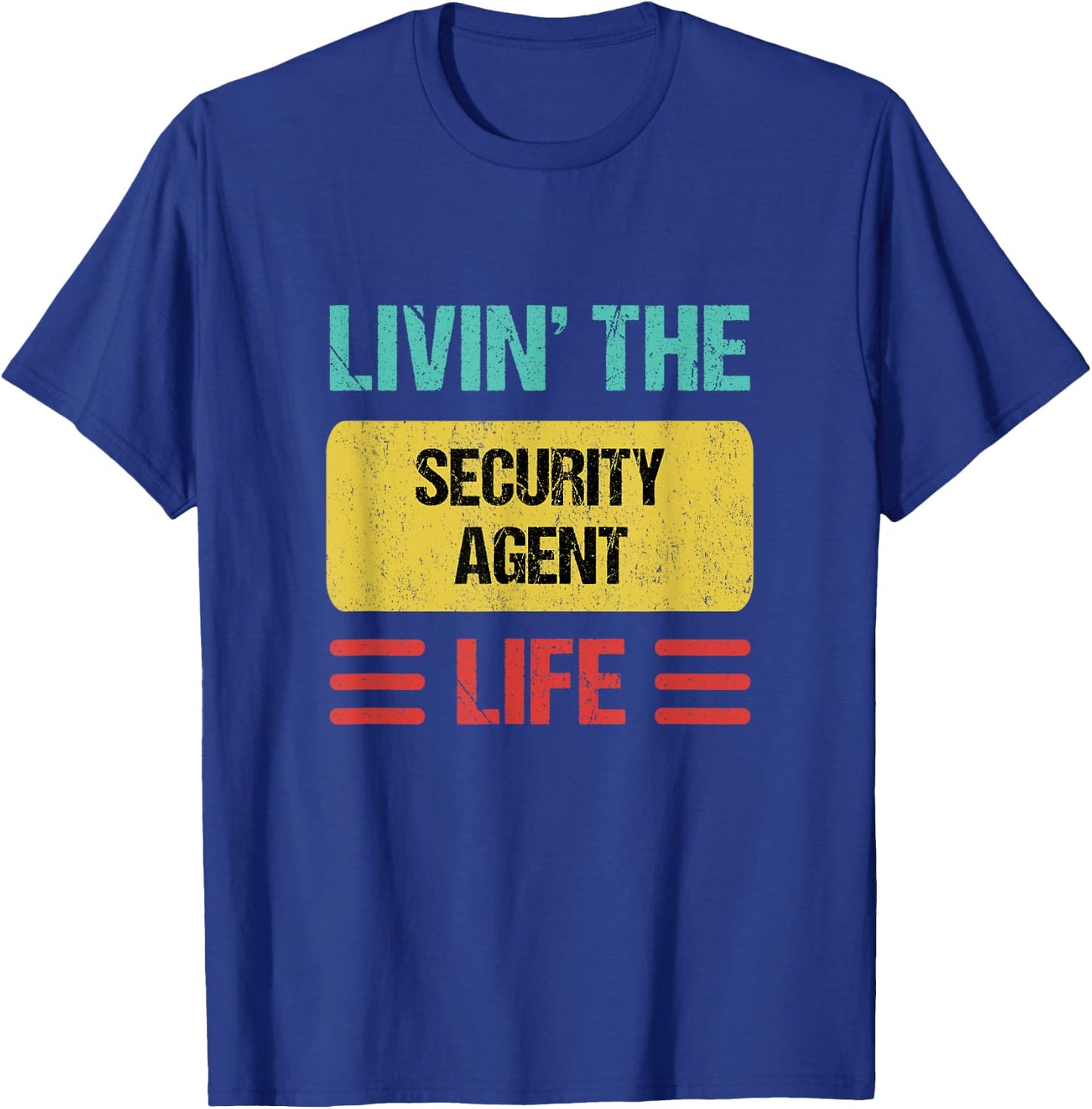 Security Agent T-Shirt - T-Shirt | Royal