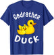 Godfather Duck Birthday Rubber Duck Kids Family Matching T-Shirt - T-Shirt | Royal