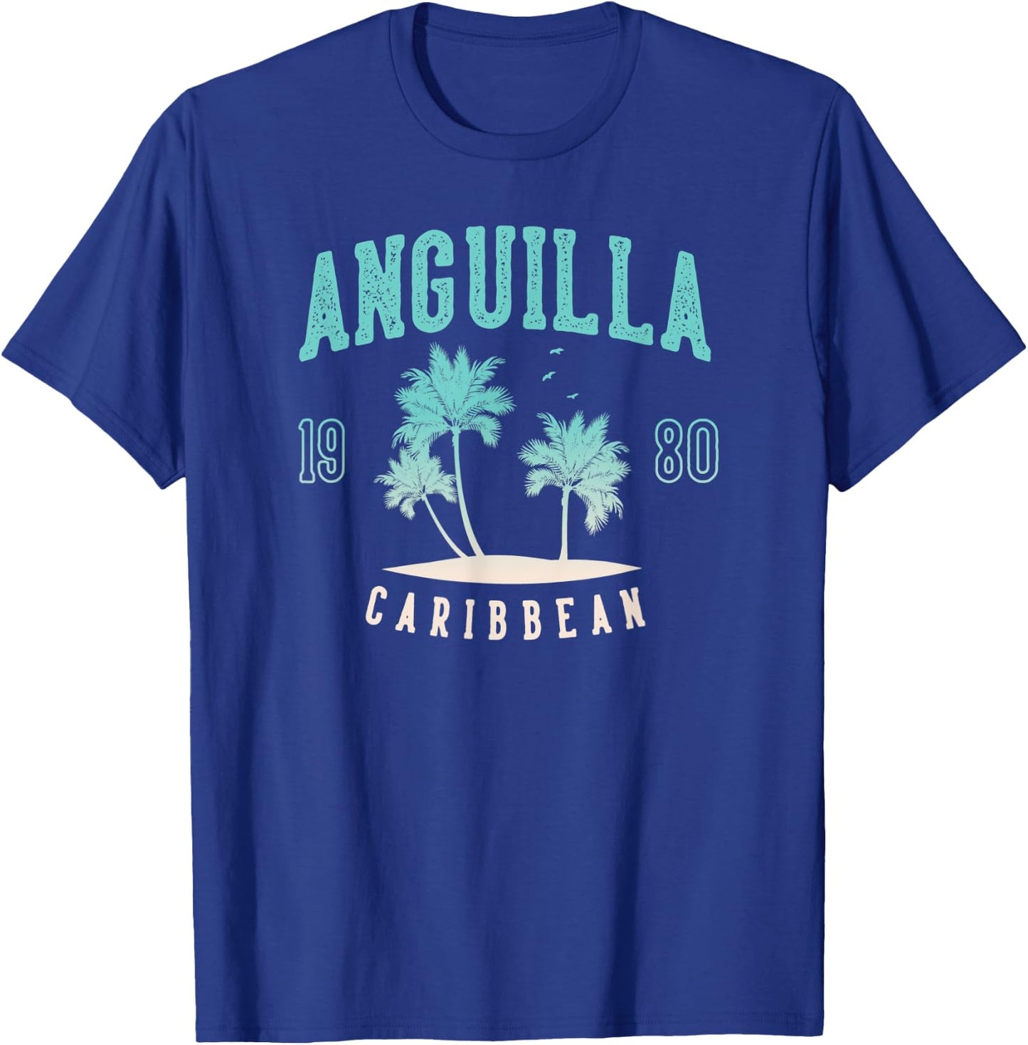 Anguilla Caribbean T-Shirt - T-Shirt | Royal
