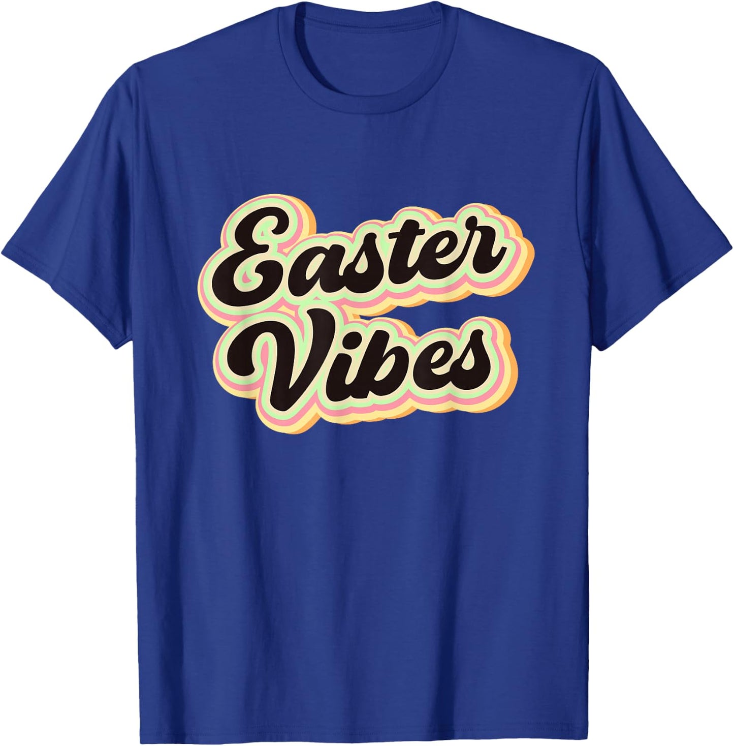 Easter Vibes Easter Mood Easter Party Retro Easter T-Shirt - T-Shirt | Royal