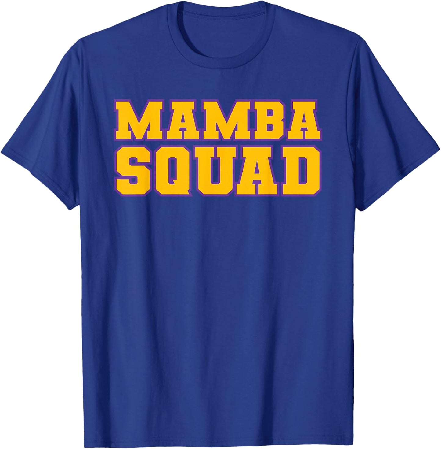 Mamba Squad Funny Snake Lover T-Shirt - T-Shirt | Royal