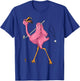 Funny Flamingo Golfing Flamingo Golf Flamingo Playing Golf T-Shirt - T-Shirt | Royal