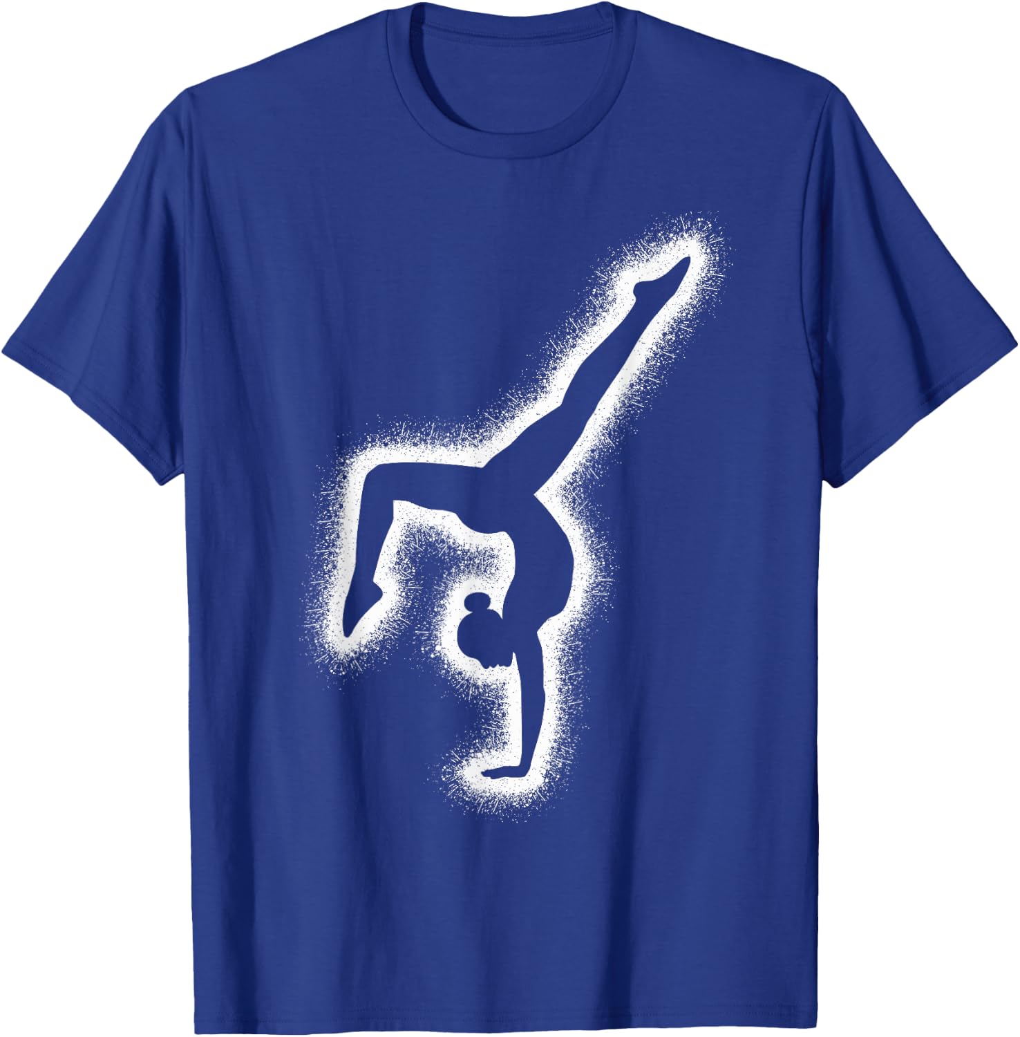 Gymnastics Handstand Girls Kids Gymnastics Women's , black T-Shirt - T-Shirt | Royal