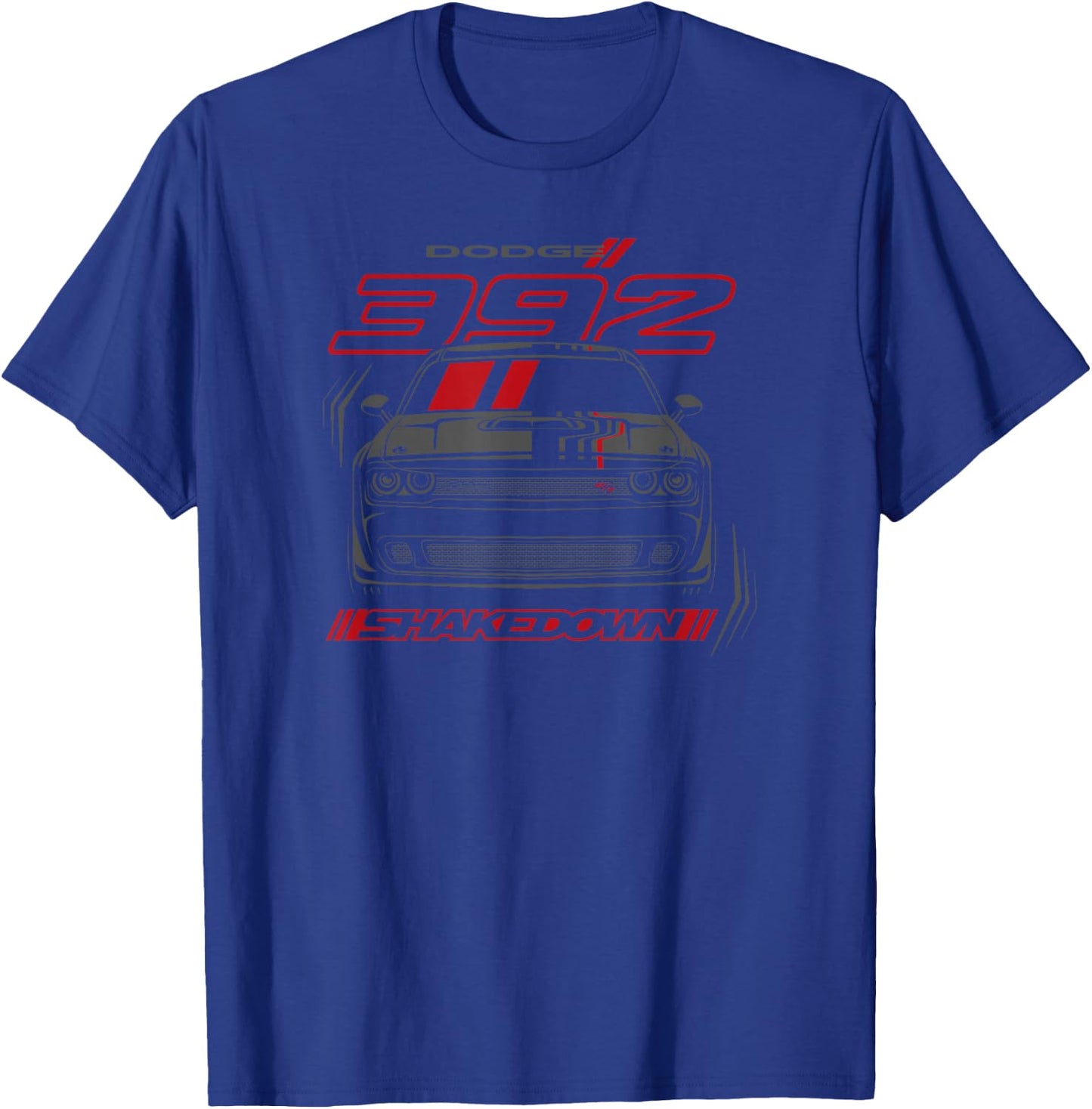 Dodge Challenger 392 Shakedown Last Call , black T-Shirt - T-Shirt | Royal