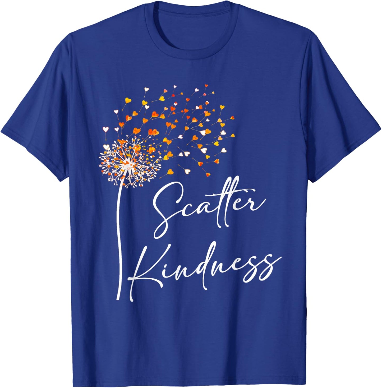 Scatter Kindness Unity Day Anti-Bullying Be Kind T-Shirt - T-Shirt | Royal