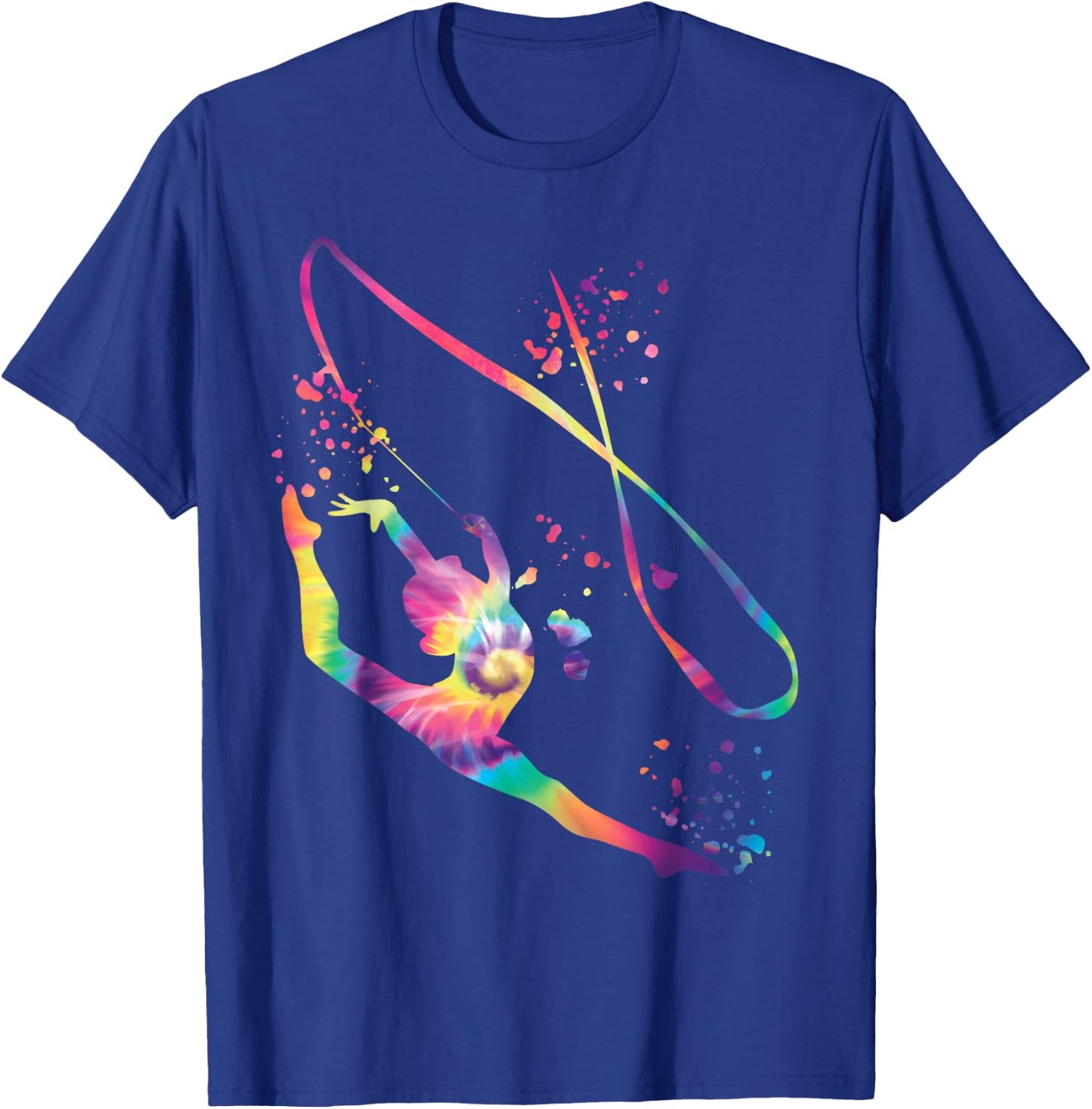 Gymnastic Gymnastics for Girls and Children, black T-Shirt - T-Shirt | Royal