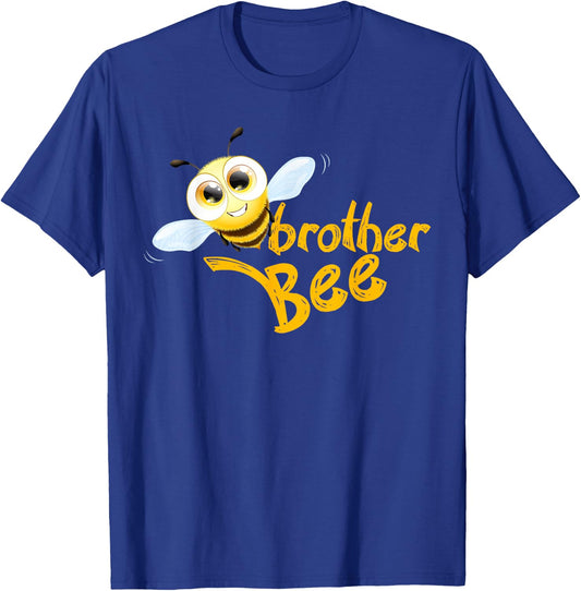 Brother Bee Family Matching Bro Present Brother Bee T-Shirt - T-Shirt | Royal