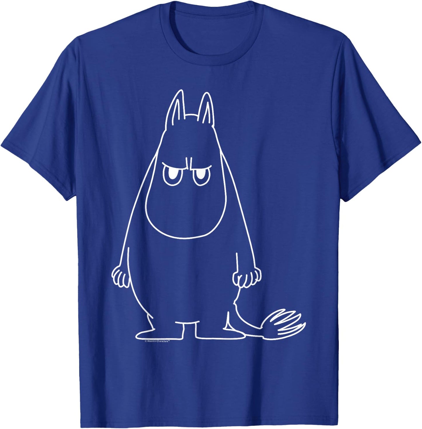Moomin Angry Moomintroll , black T-Shirt - T-Shirt | Royal