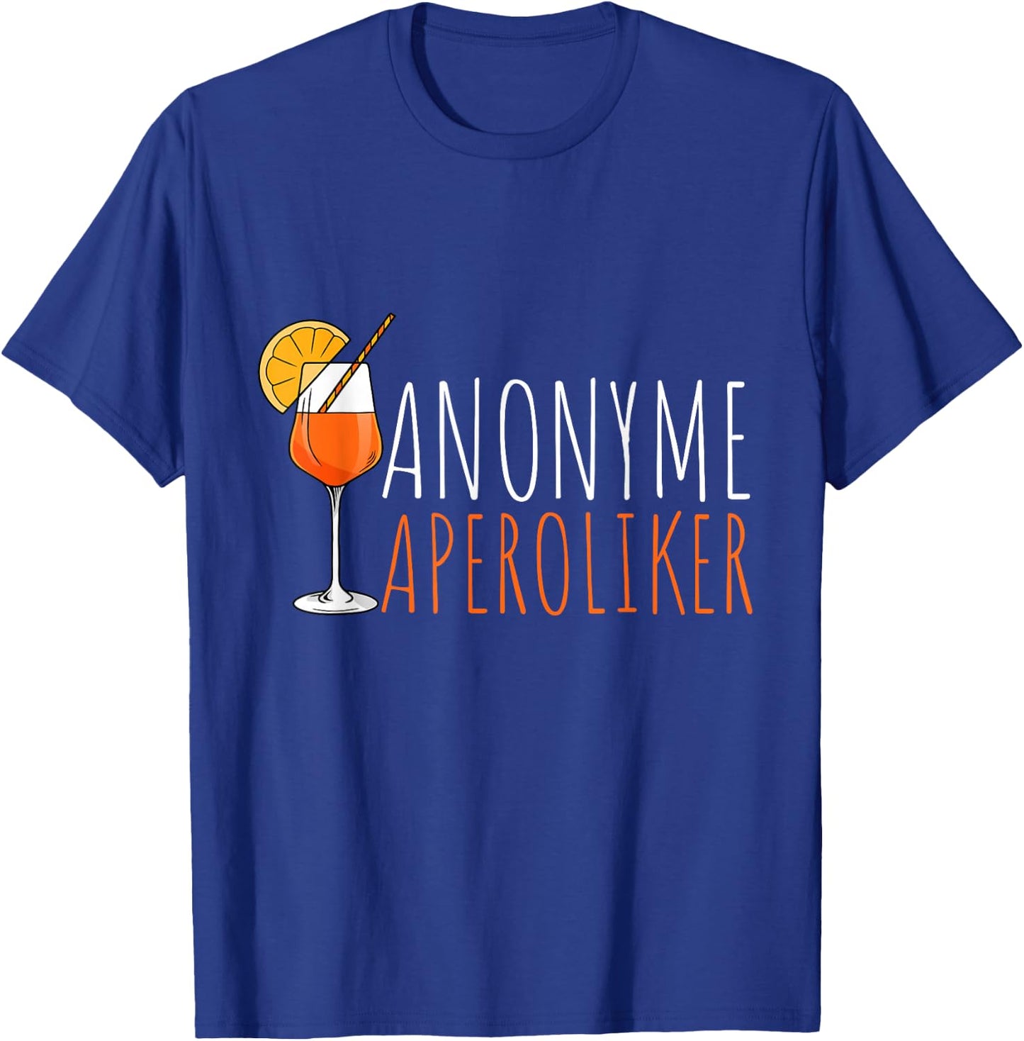 Aperol Spritz Fan - - Schwarz - S - Halbarm - Klassisch - Sommer T-Shirt - T-Shirt | Royal