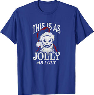 Disney Christmas Jack Skellington AS Jolly As I Get T-Shirt - T-Shirt | Royal