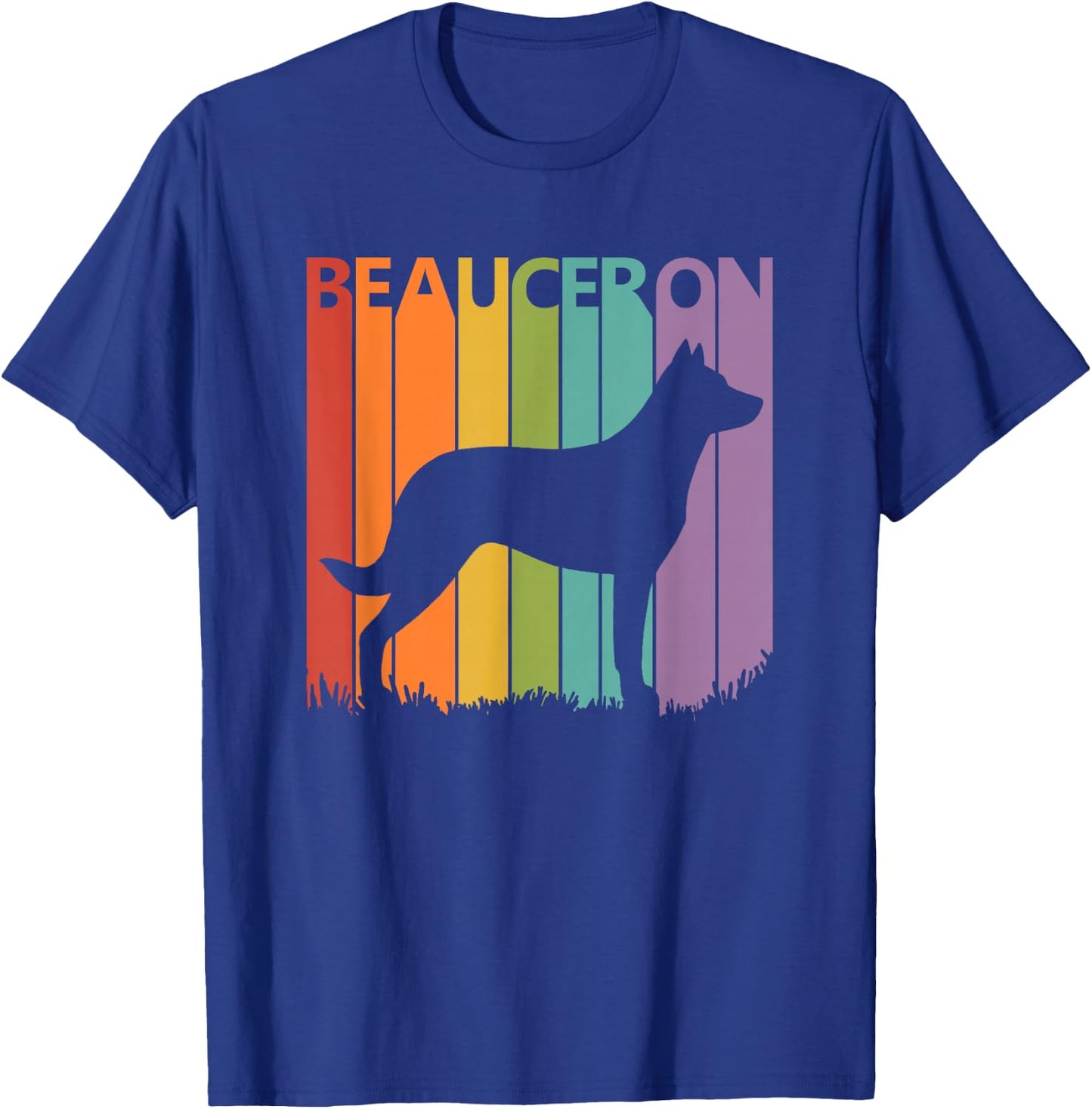 Beauceron Shirt - Funny Dog Lover Gift T-Shirt - T-Shirt | Royal