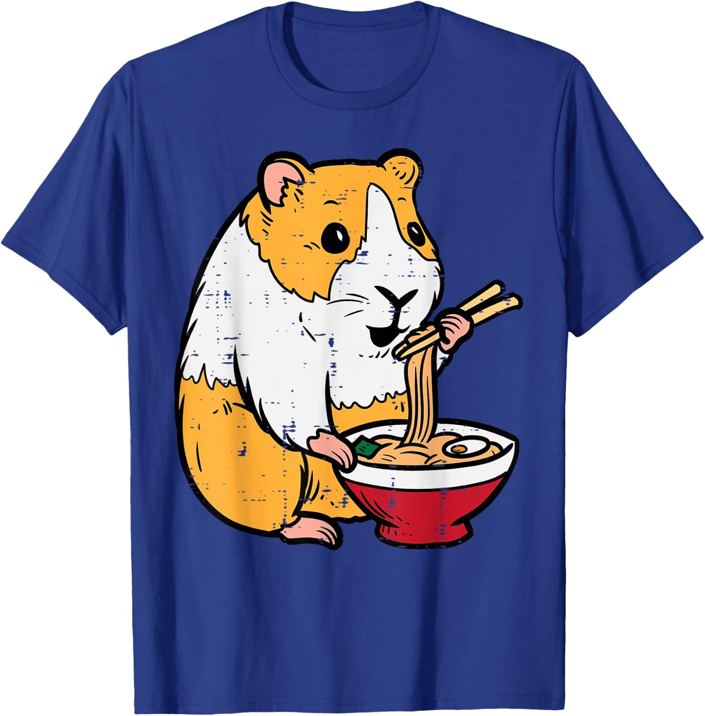 Guinea Pig Ramen Kawaii Cavy Anime Japanese Men Kids Women T-Shirt - T-Shirt | Royal