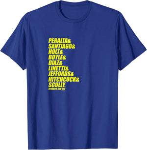 Brooklyn Nine-Nine Ampersand T-Shirt - T-Shirt | Royal