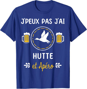 Je peux pas j'ai Hut , Black, S T-Shirt - T-Shirt | Royal