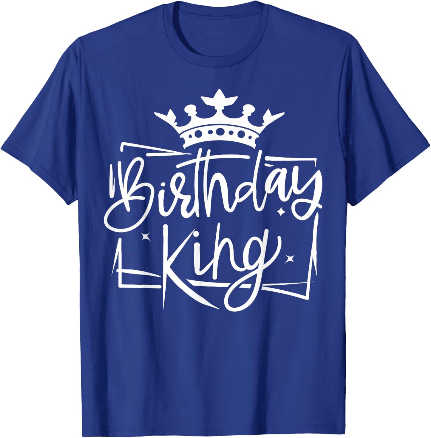 Birthday King T-Shirt - T-Shirt | Royal