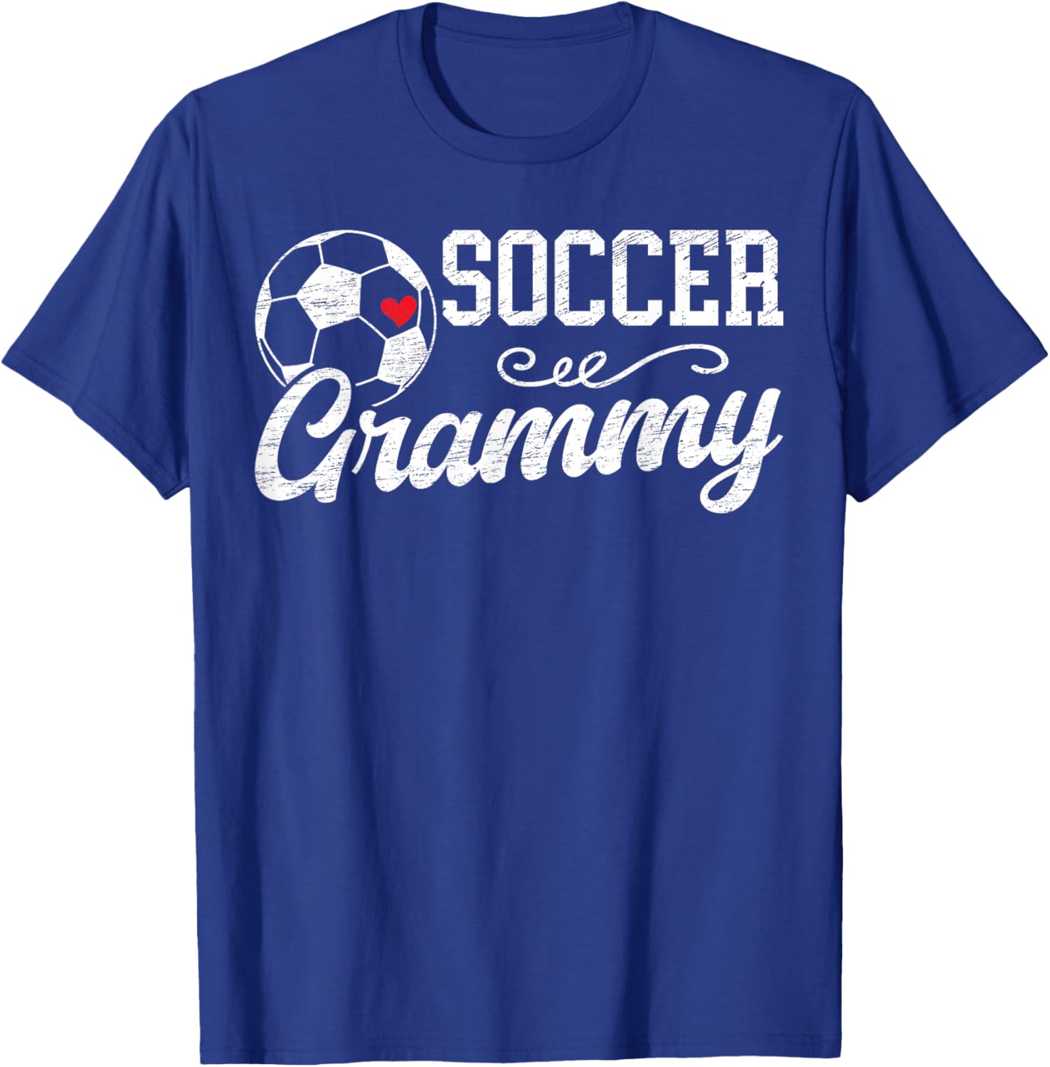 Soccer Grammy Grandma Grammy Of A Soccer Player Grammy T-Shirt - T-Shirt | Royal