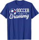 Soccer Grammy Grandma Grammy Of A Soccer Player Grammy T-Shirt - T-Shirt | Royal