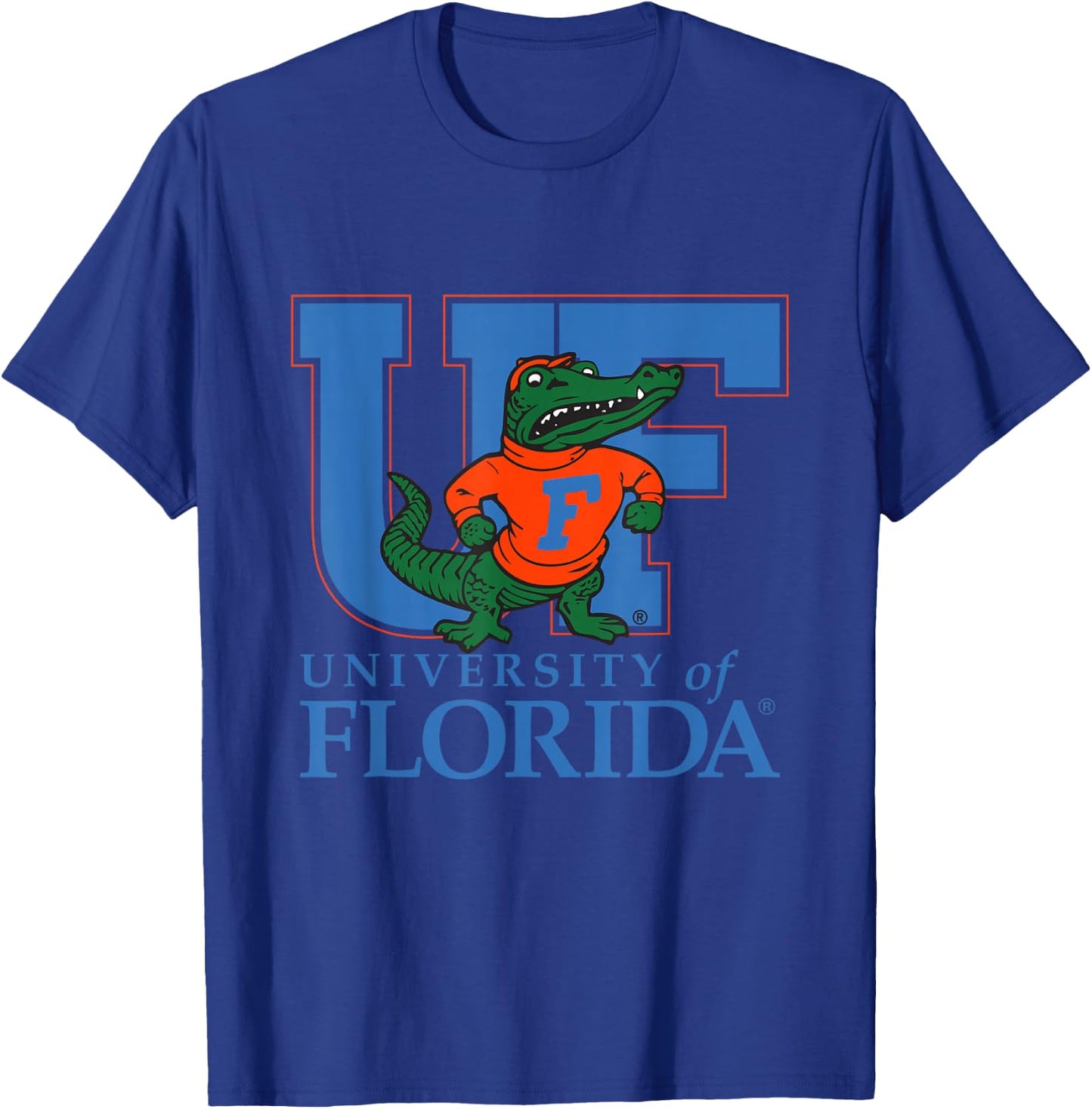 Gators College der Universität von Florida, Fußball, akademischer Sport T-Shirt - T-Shirt | Royal